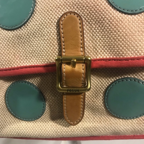 Mini Fossil Polkadot Crossbody Bag - Picture 4 of 7